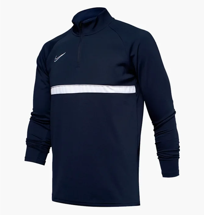 Лонгслив мужской Nike M Nk Dry Acd21 Dril Top Blue Cw6110-451