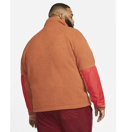 Куртка чоловіча Nike Mens Fleece Full-Zip Jacket Orange Dd5021-246