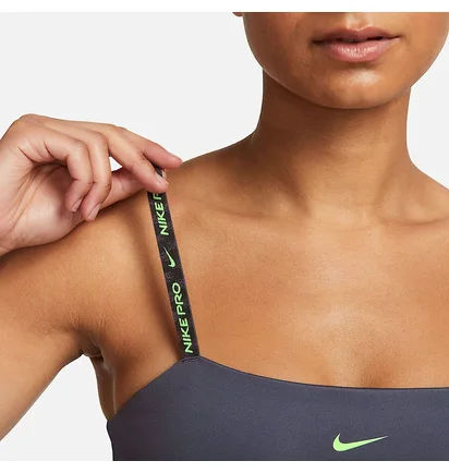 Топ жіночий Nike Pro Dri-Fit Grey DX0655-015