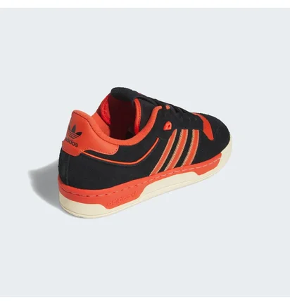 Кроссовки мужские Adidas Rivalry 86 Low Shoes Black/Orange IF6264