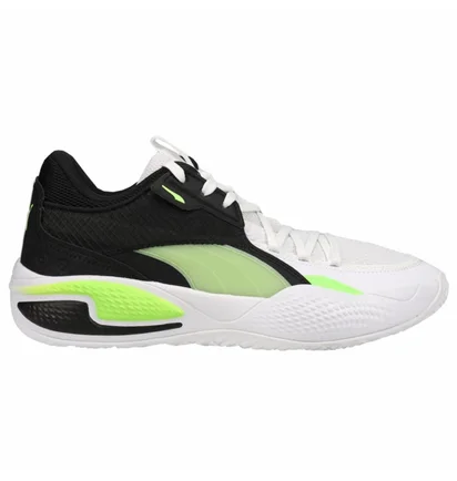 Кроссовки мужские Puma Court Rider I Basketball Shoes White/Black 195634-07