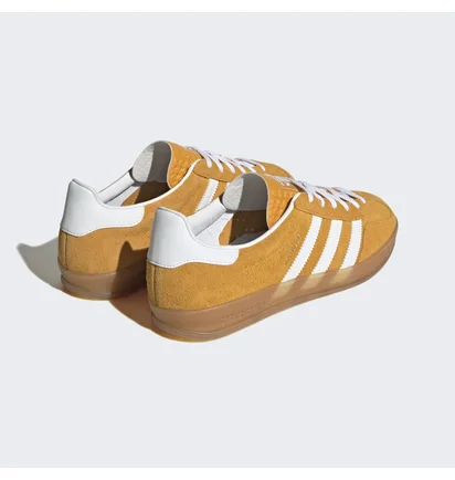 Кроссовки женские Adidas Gazelle Indoor Shoes Orange Hq8716