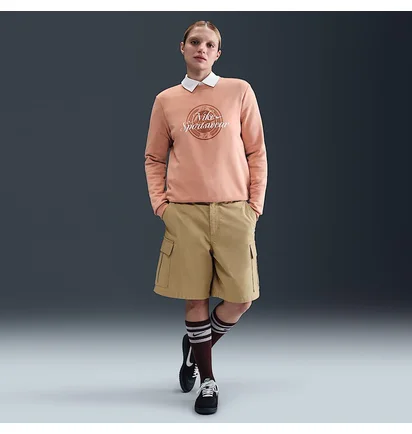 Світшот жіночий Nike Sportswear Club Fleece Peach HV2342-688