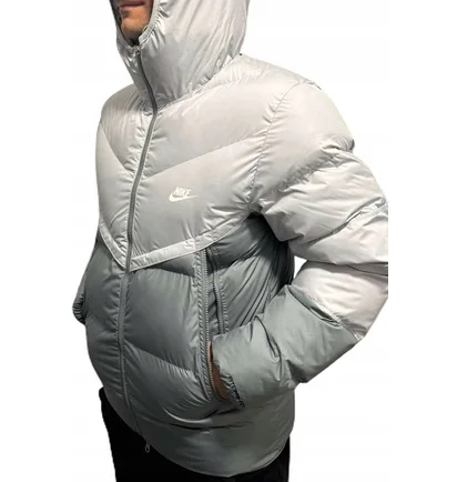 Куртка чоловіча Nike Sf Wr Pl-Fld Hd Jkt Grey DR9605-077