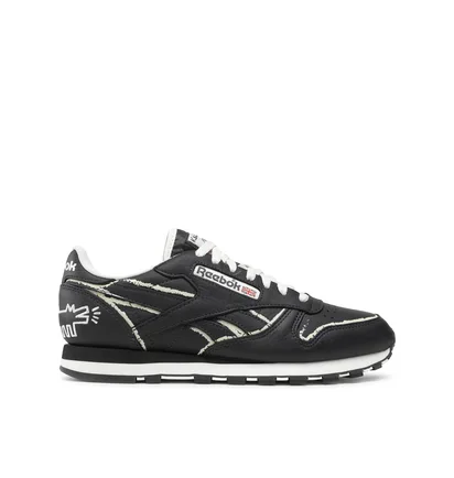 Кросівки чоловічі Reebok Classic Leather Keith Haring Black GZ1456