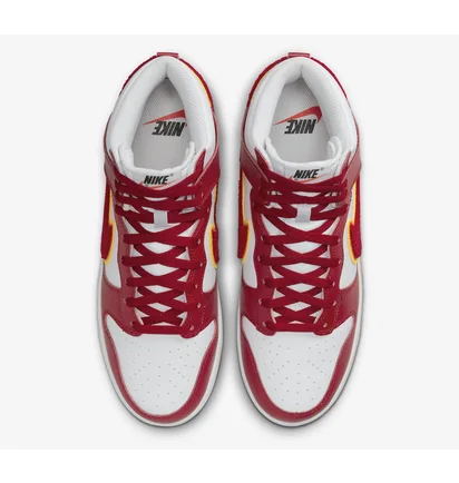 Кроссовки мужские Nike Dunk Hi Retro University Red Dr8805-101