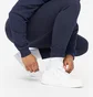 Штаны мужские Adidas Sportswear Essentials Fleece Regular Tapered Joggers Blue HL2231