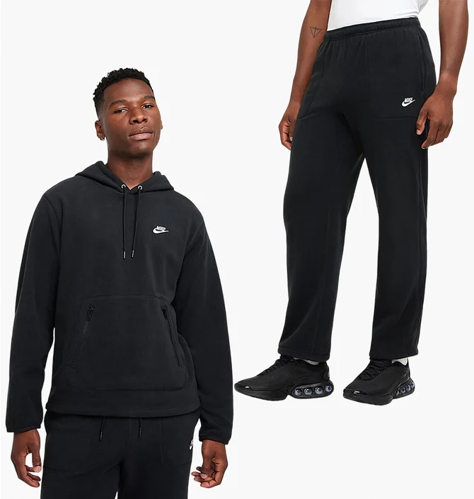 Спортивный костюм мужской Nike Nk Club Ssnl Black FZ0899-010__FZ0660-010