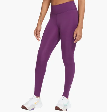 Леггинсы женские Nike Dri-Fit One Mid Rise Leggings Violet DD0252-503