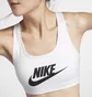 Топ жіночий Nike Swoosh WomenS Medium-Support Sports Bra White 899370-100