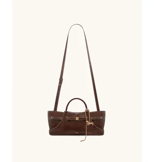 Сумка женская JW PEI Maeve Dachshund Metal Charm Tote Bag Brown BB2025BG134074JWP