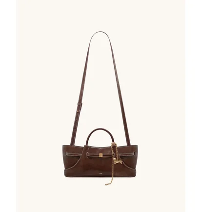 Сумка жіноча JW PEI Maeve Dachshund Metal Charm Tote Bag Brown BB2025BG134074JWP