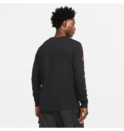 Лонгслив мужской Air Jordan Aj6 Graphic Long Sleeve Men’S T-Shirt Black DD5231-010