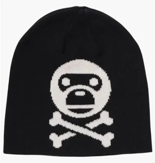 Шапка мужская Milo Crossbone Knit Cap Black 4L70181002