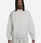 Свитшот мужской Nike Solo Swoosh Crewneck Grey DX1361-063