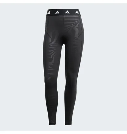 Легінси жіночі Adidas Techfit Printed 7/8 Leggings Black IN6879