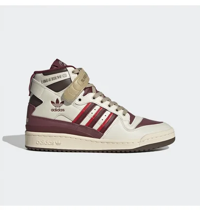 Кроссовки женские Adidas Forum Hi Cuts & Slices Shoes White/Red Fz6567