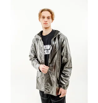 Куртка мужская Rains Jackets Metallic 1801-HOLOGRAPHICSTEEL