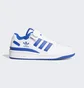 Кроссовки детские Adidas Forum Low J White/Blue FY7974
