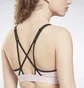 Топ женский Reebok Lux Strappy Medium-Impact Sports Bra Pink Gu5860
