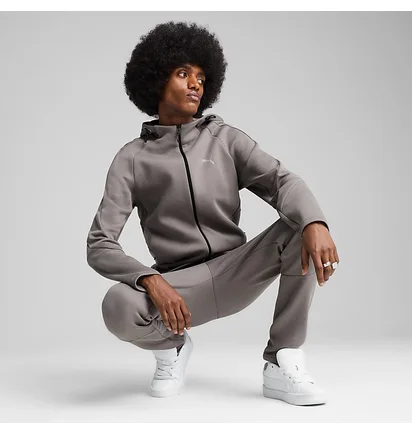 Толстовка мужская Puma Evostripe Full-Zip Hoodie Grey 684613-79