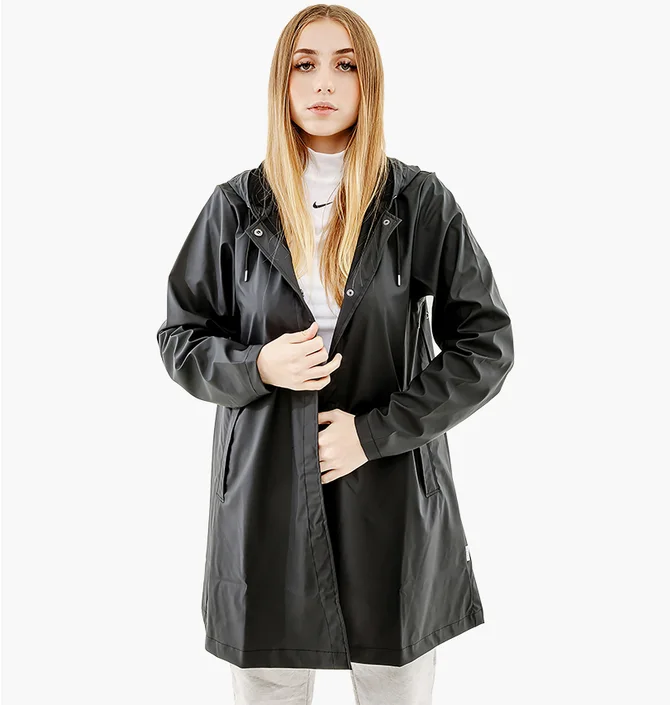 Пальто жіноче Rains Jackets Black 1834-BLACK