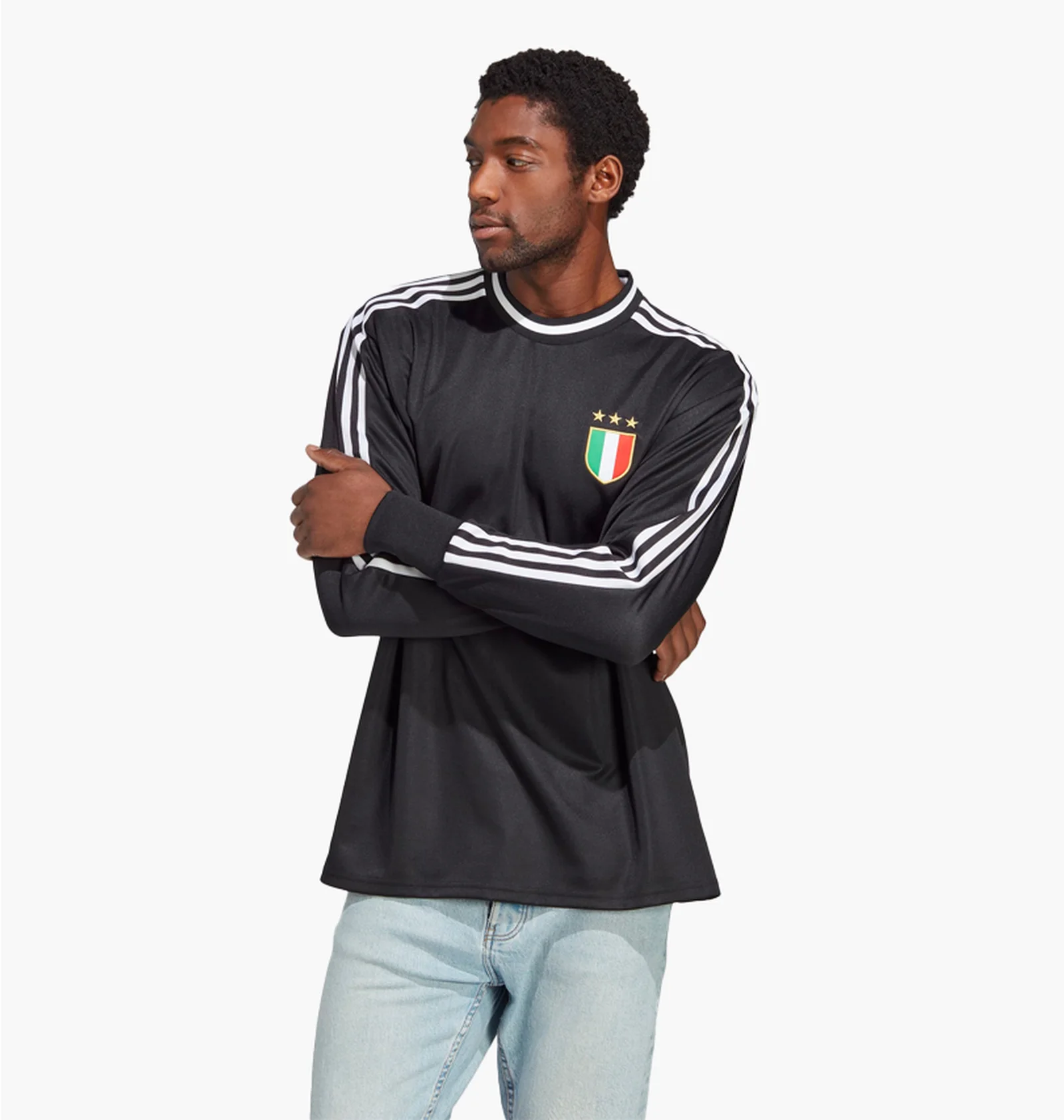 ᐉ Лонгслив мужской Adidas Juventus Icon Goalkeeper Jersey Black