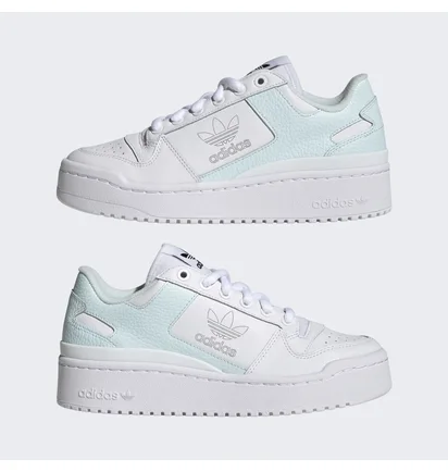 Кроссовки женские Adidas Forum Bold White/Light Blue Gy6985