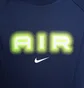 Свитшот мужской Nike Air Fleece Crew-Neck Blue HM0177-410