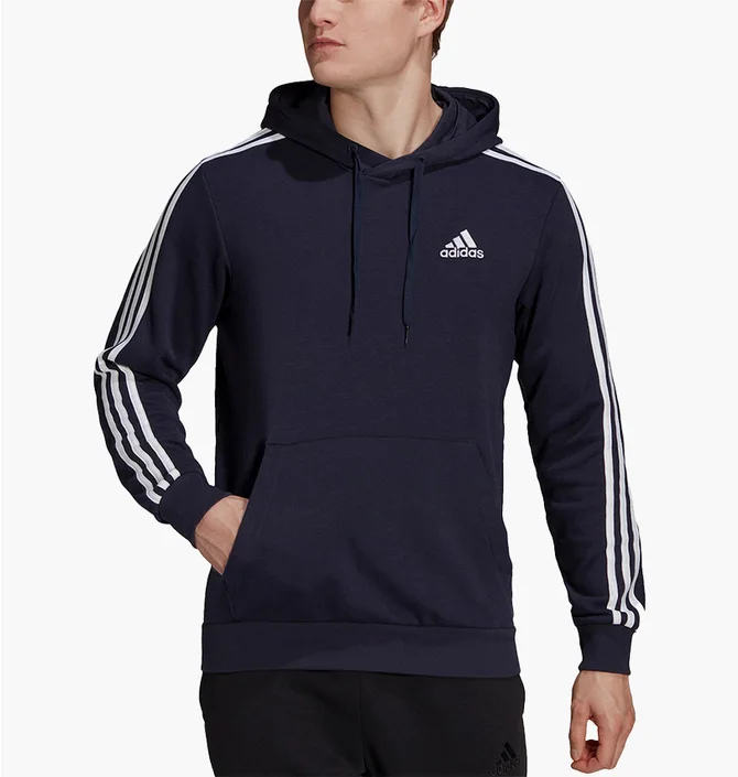 Худи мужское Adidas Hooded Sweatshirt Sportswear M 3S Ft Hd Blue GK9081