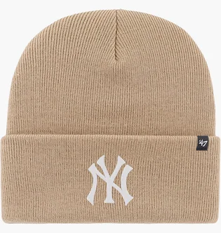 Шапка унисекс 47 Brand New York Yankees Haymaker Beige HYMKR17ACE-KHB