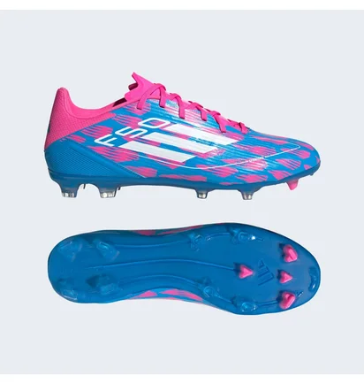 Бутсы унисекс Adidas F50 League Multi-Ground Soccer Cleats Blue/Pink IE0603