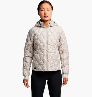 Куртка жіноча Saucony Hurricane Insulated Jacket Beige SAW800455-DV