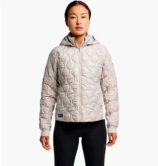 Куртка женская Saucony Hurricane Insulated Jacket Beige SAW800455-DV