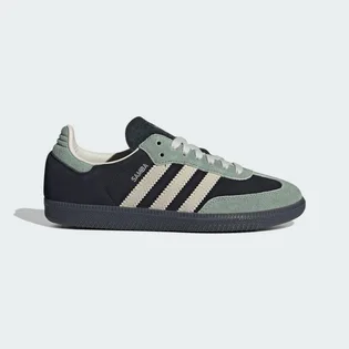 Кроссовки женские Adidas Samba Og Black/Green JI2680