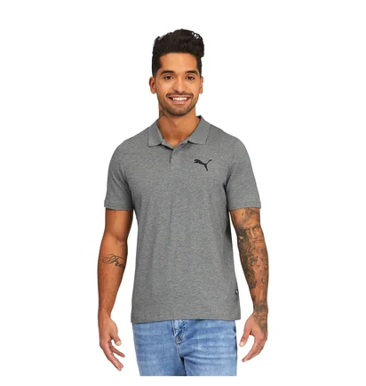 Поло мужское Puma Essentials Jersey Polo Grey 588509-03