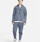 Толстовка мужская Nike Sportswear Tech Fleece Blue Cu4489-491