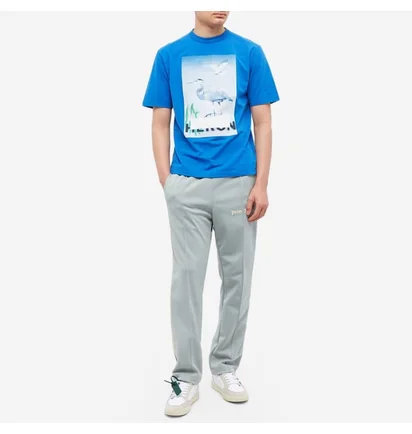 Футболка чоловіча Heron Preston Censored Tee Blue HMAA032S23JER0024540