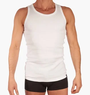 Майка чоловіча Puma Basic 2Tank White 100000891-002