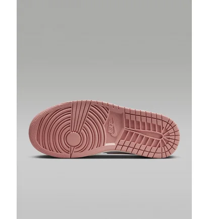 Кроссовки женские Air Jordan 1 Mid Se Shoes White/Pink FB9892-670