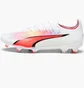 Бутсы унисекс Puma Ultra Ultimate Fg/Ag Football Boots White 107311-01