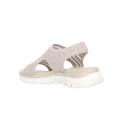 Сандали женские Skechers Flex Appeal 4.0 Beige 119479-STN