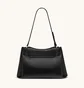 Сумка жіноча JW PEI Rhea Pebbled Double Buckle Shoulder Bag Black BB2025BG134084JWP