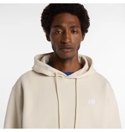 Худи мужское New Balance Sport Essentials Fleece Beige MT41511TWF