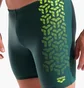 Плавки мужские Arena Kikko V Swim Mid Jammer Graphi Green 006701-608