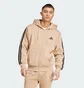 Толстовка мужская Adidas Essentials 3-Stripes Fleece Beige JX0745