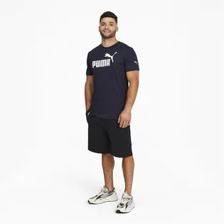 Футболка мужская Puma Essentials Heather Tee Blue 586276-86