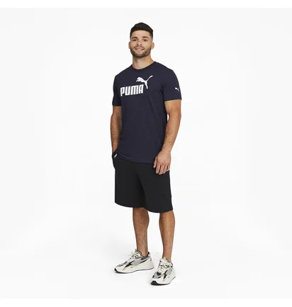Футболка мужская Puma Essentials Heather Tee Blue 586276-86