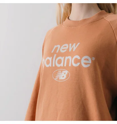 Світшот жіночий New Balance Sweat Crew Graphic Essential Orange WT31508SEI