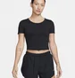 Топ женский Nike Top Dri-Fit One Fitted Black FN2804-010